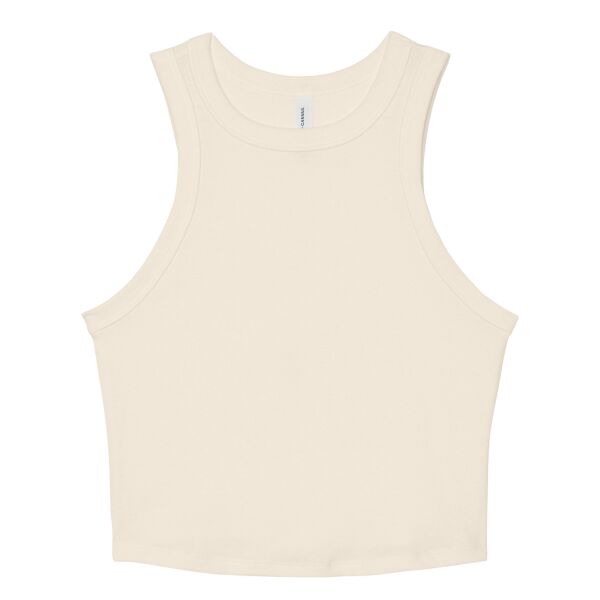 Women’s micro rib racer tank Thumbnail