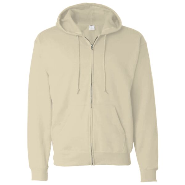 Softstyle™ midweight fleece adult full-zip hooded sweatshirt Thumbnail