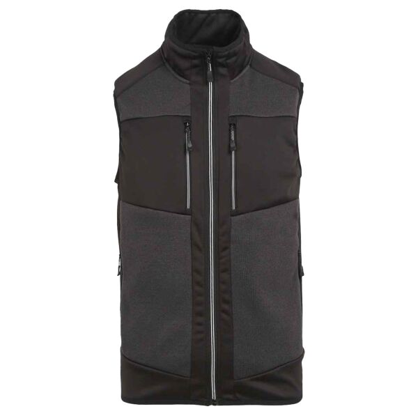 E-Volve unisex knit-effect stretch bodywarmer Thumbnail