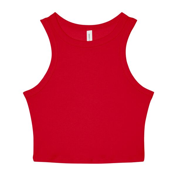 Women's Micro Rib Racer Tank Thumbnail