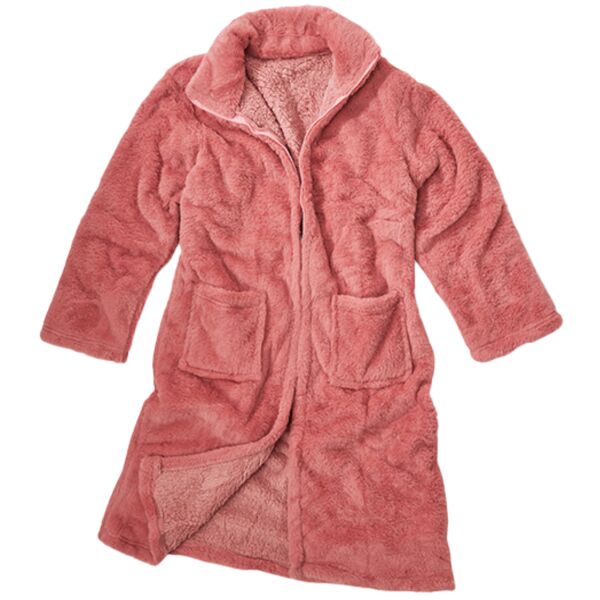 Luxury eskimo faux fur zipped gown Thumbnail