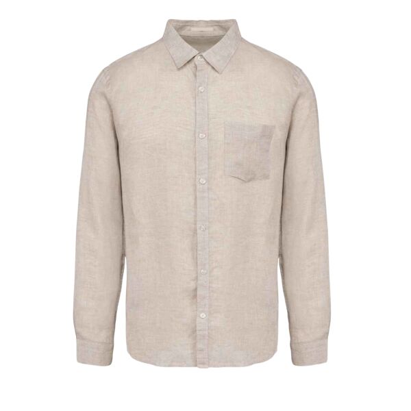 Native Spirit Long Sleeve Linen Shirt Thumbnail