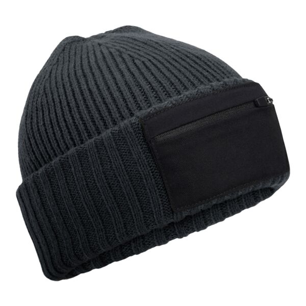 Zip patch beanie Thumbnail