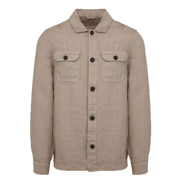 Native Spirit Linen Washed Overshirt Thumbnail