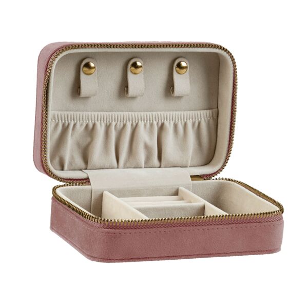 Velvet Travel Jewellery Box Thumbnail