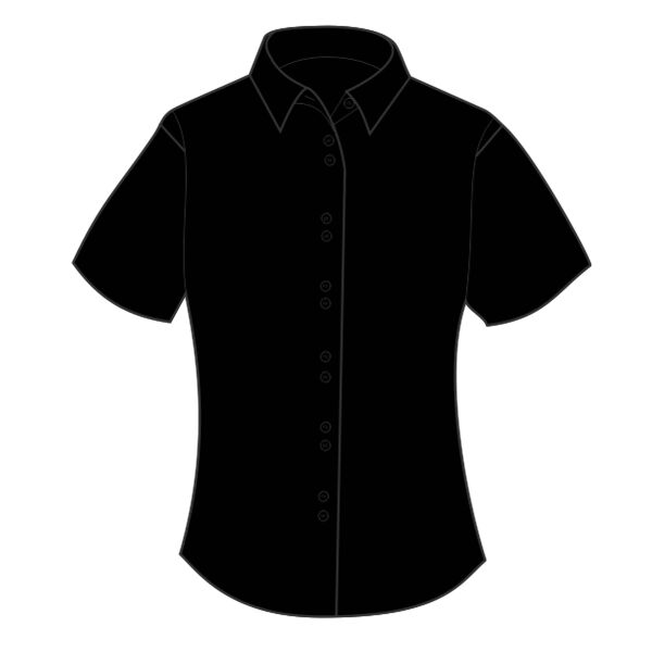 Ladies' Short Sleeve Tailored Ultimate Non-Iron Shirt Thumbnail