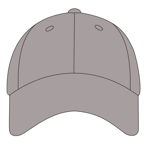 Washed Fine Line Cotton Cap with Sandwich Peak Thumbnail