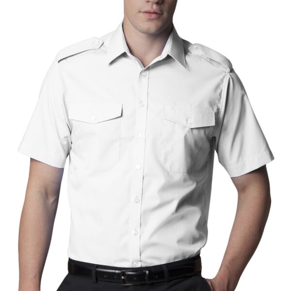 Tailored Fit Short Sleeved Pilot Shirt Thumbnail