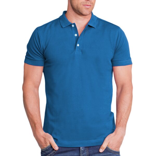 Men's Fitted Stretch Polo Thumbnail