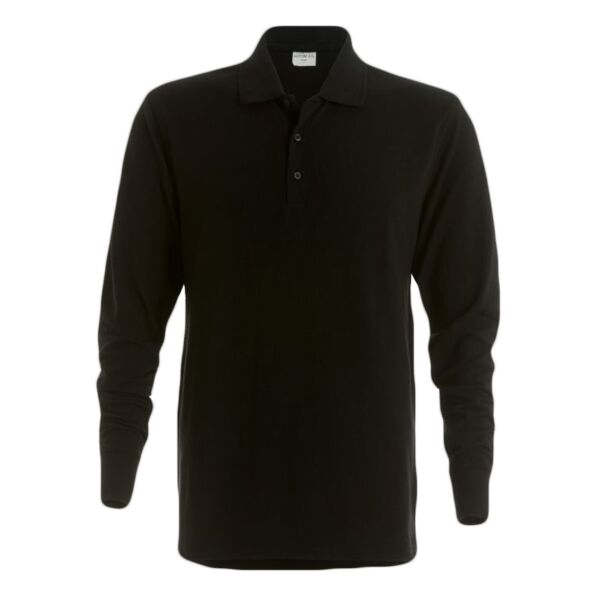 Kustom Kit Long Sleeve Poly/Cotton Piqué Polo Shirt Thumbnail